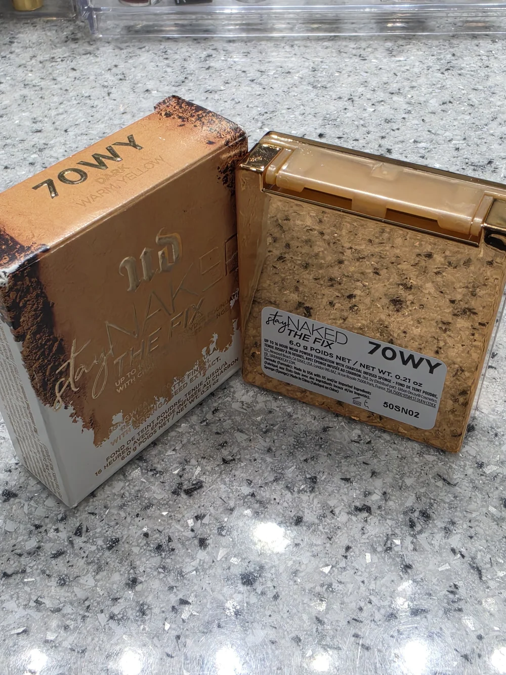 Urban Decay Stay Naked the Fix Foundation shade 70 WY
